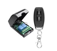 Module récepteur multifonction universel DC12V-48V 433Mhz 2CH, commutateur de télécommande sans fil RF, relais de lumière de moteur de Garage, bricolage RK02E J027AB-1 Black