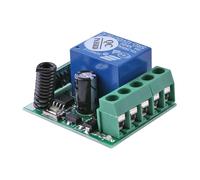Module récepteur relais sans fil DC 12V 1CH 433MHz, éléments de jeu légers pour télécommande RF