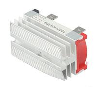 Module redresseur de pont, 50 A 1000 V, redresseur de diode triphasé pour conversion de puissance CC avec dissipateur thermique en aluminium adapté aux générateurs industriels et à la réparation