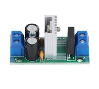 Module Régulateur Convertisseur D'alimentation DC AC 12 V LM7812 - Pont Redresseur 3 A, Puce à Courant élevé 1,5 A avec Dissipateur Thermique pour Bricolage, Surveillance,