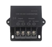 Module régulateur convertisseur DC 12 V/24 V vers 5 V, sortie 3 A/5 A/10 A/15 A, régulateur de tension abaisseur pour surintensité, surtension, protection contre les courts-circuits (3 A)