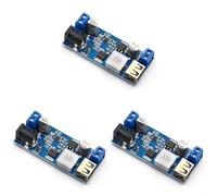 Module régulateur de tension StepDown 24 V/12 V à 5 V 5 A avec protections thermiques pour appareil portable, module de convertisseurs DcDC étanche avec port USB