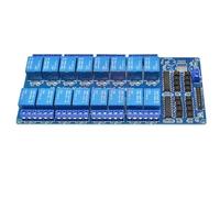 Module Relais 16 canaux CC 5 V, Relais électronique optocoupleur LM2576, Relais de Puissance d'interface