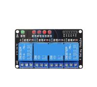 Module relais 3 V 1/2/4 canaux, 250 V max., déclencheur de bas niveau avec indicateur, carte relais triode 8550 for(2 Channel)
