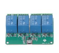 module relais 4 canaux,Module relais 5V,Module relais,Module relais USB,Carte d'extension de relais,Interrupteur de contrôle intelligent pour PC