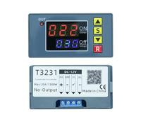 Module relais à double affichage numérique - Alimentation - Contrôle pratique du temps et délai infini - Minuterie électronique