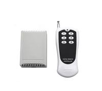 Module Relais de Télécommande à 6 Canaux, Récepteur Sans Fil 6CH 12V avec Émetteur à 6 Boutons