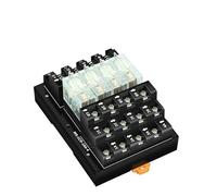 Module relais d'interface for montage sur rail DIN et panneau G2R-1-E 12 V/24 V 16 A 1 SPDT(4 Channels Relay,INPUT 24V)