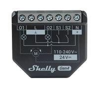 Module Relais Double Shelly 2PM Gen4 Wi-Fi/Bluetooth/Zigbee/Matter 16A
