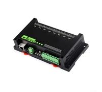 Module relais Ethernet 8 canaux avec pour MODBUS TCP/UDP, pour isolation POE et optocoupleur 10 A 250 V AC, pour rail DIN, automatisation industrielle, contrôle des moteurs et des vannes (A)