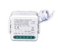 Module Relais Interrupteur à Contact Sec ZigBee, Smart Wireless, DC 12/24 V AC 100-240 V, Compatible avec Alexa Google (1)
