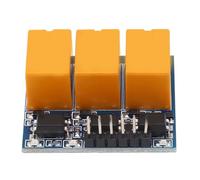 Module Relais Micro 3,3-5V avec Indicateur Lumineux, Isolation Optocoupleur Anti Interférence - Compatible Signaux TTL, Pour Contrôle AC/DC (3 voies)