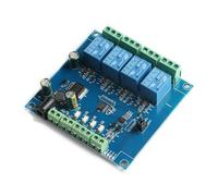 Module relais Modbus 1, 2 ou 4 canaux, commutateur Modbus RTU, entrée RS485/TTL, communication, télécommande intelligente(4 Channel)