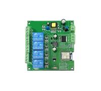 Module relais pour automate programmable Module de relais WF à 4 voies, alimentation AC/DC, Module de développement ESP8266 avec indicateur d'alimentation, ESP-07(Only Module)