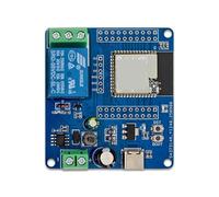 Module relais pour automate programmable Module de relais WF BT ESP32S3, alimentation USB + UART Burning 2x20 broches, carte de développement réservée