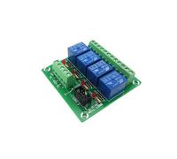 Module relais pour automate programmable Module d'interface de relais de puissance de type NPN à 4 canaux 9V 10A SRD-9VDC-SL-C
