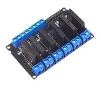 Module relais statique 3-24 V 6 canaux Déclencheur bas niveau DC-DC 250 V 2 A Sortie avec fusible résistif