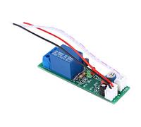 Module Relais Temporisé Haut Précision, Temporisateur d’Interruption DC12V, Délai Réglable 0-100 Secondes - Durable, Précis, Idéal pour Automatisation et Électronique