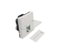 Module réseau Cat6a 45 x 45 mm pour infrastructure de salle de serveurs avec poignée rotative (catégorie 6a)
