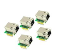 Module réseau Ethernet W5500 offrant des interfaces SPI et plusieurs protocoles Contrôleur Ethernet PCB compatible WIZ820IO