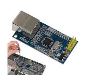 Module réseau LAN - Carte d'interface Ethernet, kit de Communication matérielle | Circuit intégré, Traitement fiable du Signal, Fonctionnement économe en énergie avec Prise de Courant pour système