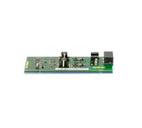 Module réseau vocal Auerswald COMpact 2FXO, format AIM, dimensions 160x25x70mm, réf. 90132