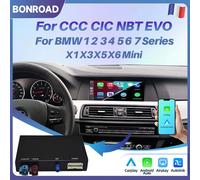 Module sans fil CarPlay Android Auto BONROAD pour BMW NBT CIC CCC EVO Séries 1 2 3 4 5 6 7 X1 X3 X4 X5 X6 MINI F20 F22 F30 F31 F34 F35 M3 F80 M4 F82 E60 E61 E62 E63 E64 E90 E91 E92 E93 F10 F11 F07 F01