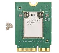 Module sans Fil, Interface M.2 Cnvio2 WiFi6 3000 Mbps Fast Stbale Carte Réseau sans Fil, Construit en Gigabit BT 5.0 Dual Band 2.4G 5G Basse Consommation pour La Musique de Jeu