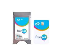 Module Satellite - CGV - CI+ 1.3 HD - Carte Fransat PC7 HD - Haute Définition - Compatible TV