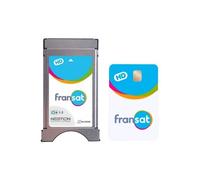 Module Fransat TV satellite Neotion CI+ 1.3 HD + carte Fransat PC7 HD valable 4 ans