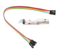 Module Série USB Cp2102 à 5 Broches, Alliage, Convertisseur Ttl Noir | Transmission USB vers Rs232, Prise en Charge des Caractères D’événement, États Suspendre USB Couleur Aléatoire