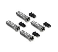 TRENDnet Module SFP (mini-GBIC) TEG-MGBSX/4 – LC multi-mode 850 nm jusqu'à 550 m – TAA (pack de 4)