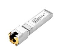 Module SFP+ vers RJ45, Transceiver Cuivre 10GBASE-T Multidébit 1.25/2,5/5/10G avec Chip Realtek, DDM, jusqu'à 30m sur Cat6/Cat7 UTP pour Cisco SFP-10G-T-S, Ubiquiti, MikroTik, Netgear, TP-Link, D-Link