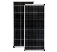 Module Solaire 2 Pièces 160 W Monocristallin Panneau 1480x680x35