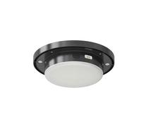 Lumisky Module solaire LED rechargeable SUNNY ROUND 200 lumens D13 cm Plastique Noir