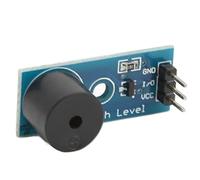 Module Sonore d'Alarme de Buzzer de 5 PCS avec Oscillation Interne - Alarme électronique Déclencheur Haut Niveau Actif Compact pour Les Projets Bricolage