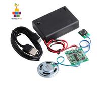Module sonore Programmable 8M, carte enregistreur MP3/WAV avec haut-parleur et bouton de commande pour bricolage, boîte à musique, cadeau Kit 2