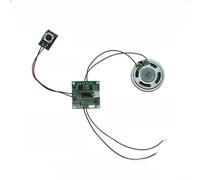 Module sonore reprogrammable pour cartes imprimées, réglage du volume, prise en charge du téléchargement USB, mémoire 4 m, 8 m, aucun logiciel externe nécessaire (B)