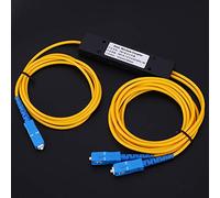 Module Splitter SingeMode Fiber Optic 1x2 FBT Splitter FBT avec Interface SC/UPC 1310-1550 NM