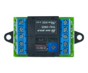 Module temporisation universel 12/24V AC/DC commande NO/NF IZYX TM200