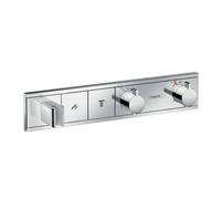 Hansgrohe RainSelect set encastrÃ© pour 2 consommateurs, Coloris: chrome - 15355000