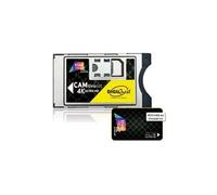 Digiquest module tivusat 4k ultra hd + carte d'accès tivusat chaînes tv italiennes G