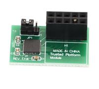 Module TPM 2.0, chipset 9670 Stable et Haute sécurité avec Interface SPI, Module SPI TPM 2.0 10 Broches pour SuperMicro AOM TPM 9670V S