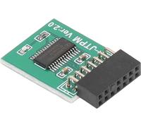 Module TPM 2.0, cryptage fort, interface LPC à 14 broches, carte de module TPM pour Win11, vert