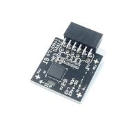 Module TPM 2.0 LPC SPI 12 Broches-1 avec Infineon SLB9670 Mise à Niveau Windows 11 pour Carte mère pour MSI pour B550 Gaming WIFI/B650 Gaming PLUS/B650M Gaming Plus WIFI/B550-A PRO/B650M Bomber WiFi