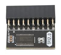 Module TPM 2.0 pour Win11 pour Gigabyte, module de sécurité de cryptage 20 broches 2 10P, module TPM 2.0, module de mémoire DDR4 à pas de 2,54 mm pour carte mère d'ordinateur