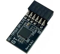 Module Tpm 2.0 Spi 12Pin Infineon Slb9670 Pour Gigabyte B650M Gaming Wifi/B650M Gaming Plus Wifi/B650 Gamingxax/B650E Aorus Proxusb4/Stealth Ice Si Carte Mère Gc-Tpm2.0