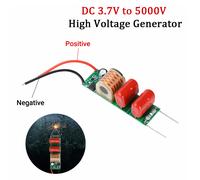 Module transformateur élévateur de tension DC 3.7V à 5000V, module générateur d'arc électrique haute tension, carte d'augmentation de tension pour raquette électrique anti-moustiques DC 3.7V to 5000V