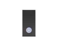 Module unique - Clé de chaudière avec LED - Indicateur Classia LeGrand - Noir