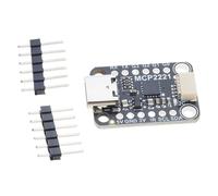 Module USB vers GPIO MCP2221A haute intégration pour des prototypes efficaces, améliore la carte de contrôle de l'appareil USB vers GPIO